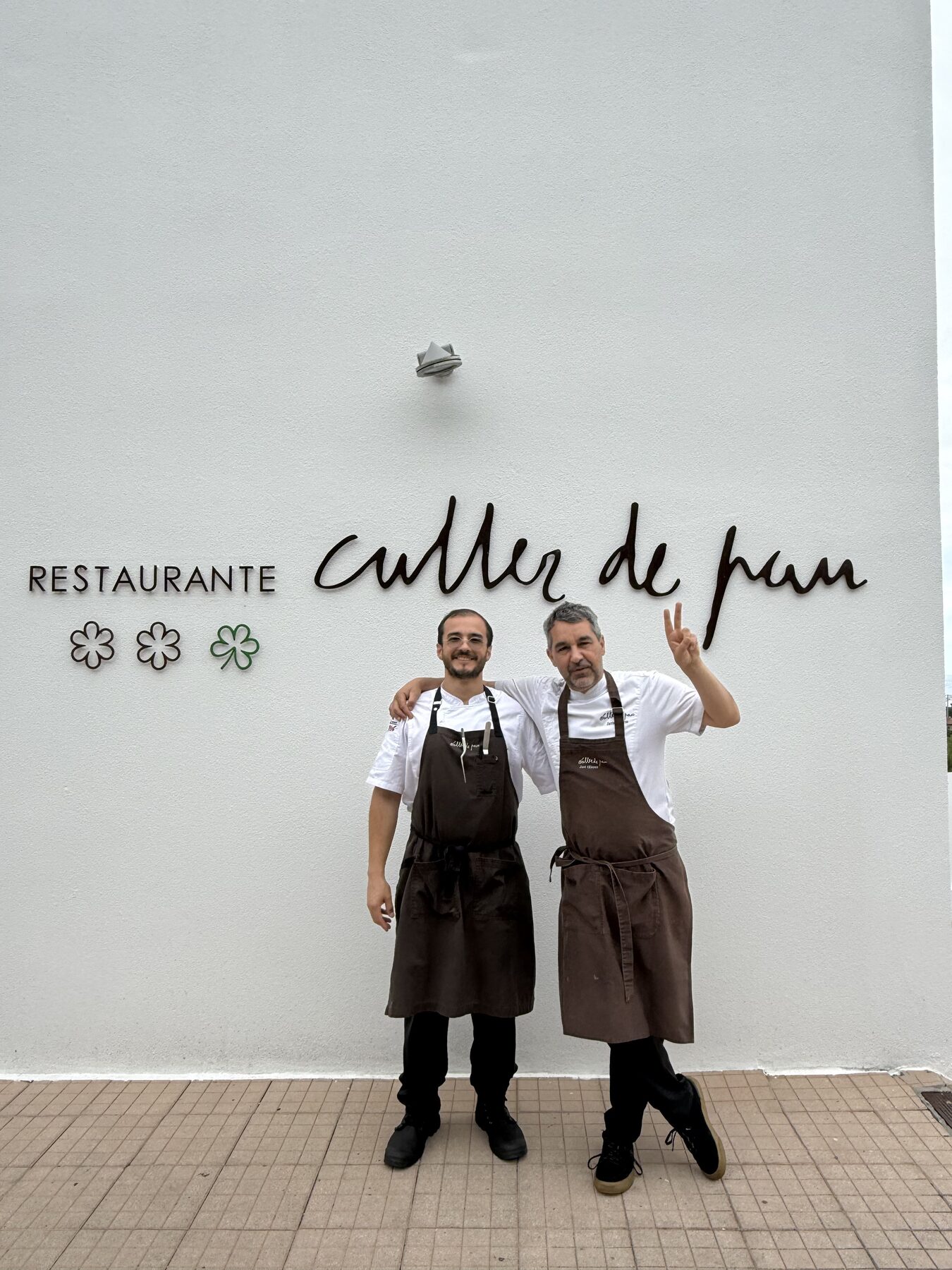 Arturo y Javi frente a Culler de Pau